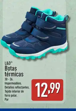 ALDI L&D Botas térmicas oferta
