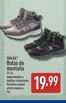 ALDI WALKX Botas de montaña oferta