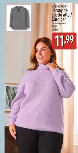 ALDI UP2FASHION Jersey de cuello alto / Cárdigan oferta