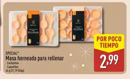 ALDI SPECIAL Masa horneada para rellenar oferta