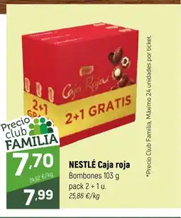 Coviran NESTLÉ Caja roja oferta