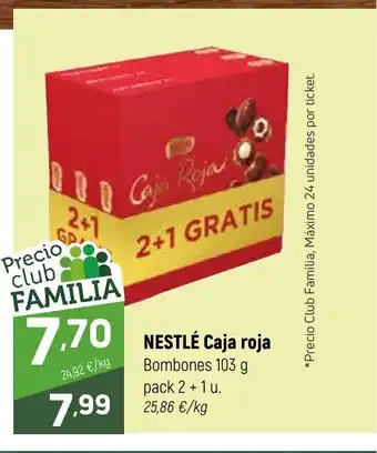 NESTLÉ Caja roja