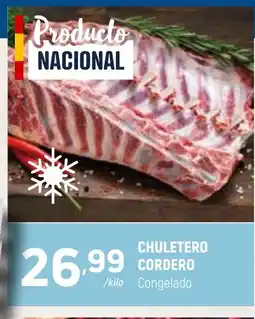 Coviran Chuletero cordero oferta