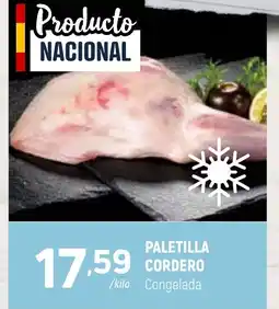 Coviran Paletilla cordero oferta