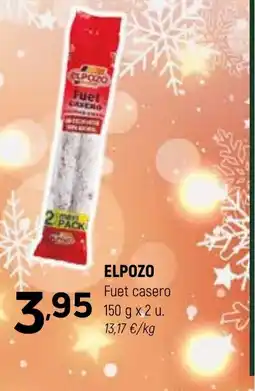 Coviran ELPOZO Fuet casero oferta