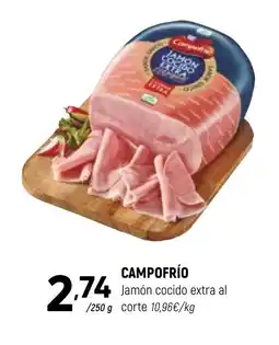 Coviran CAMPOFRÍO Jamón cocido extra oferta