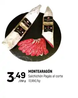 Coviran MONTEARAGÓN Salchichón Pagés oferta