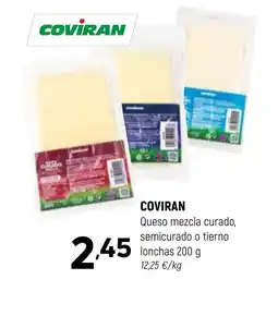Coviran COVIRAN Queso mezcla curado, semicurado o tierno lonchas oferta