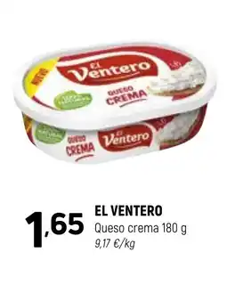 Coviran EL VENTERO Queso crema oferta