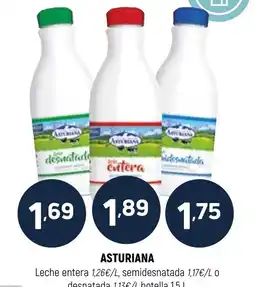 Coviran ASTURIANA Leche entera, semidesnatada o desnatada oferta