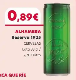 Coviran ALHAMBRA Reserva 1925 oferta