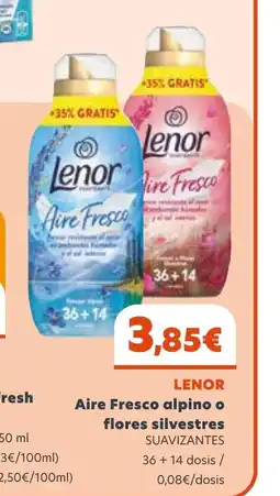 Coviran LENOR Aire Fresco alpino o flores silvestres oferta