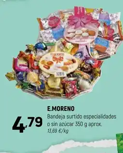 Coviran E.MORENO Bandeja surtido especialidades o sin azúcar oferta