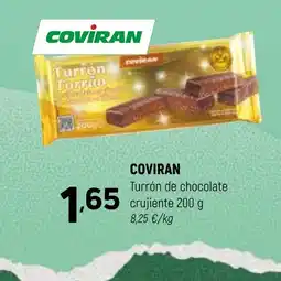 Coviran COVIRAN Turrón de chocolate crujiente oferta