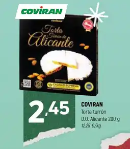 Coviran COVIRAN Torta turrón D.O. Alicante oferta