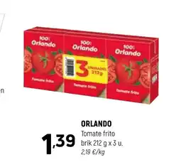 Coviran ORLANDO Tomate frito oferta