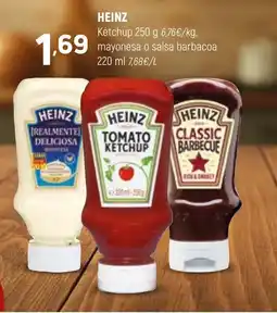 Coviran HEINZ Kétchup mayonesa o salsa barbacoa oferta