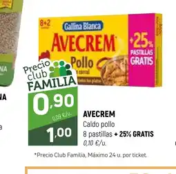 Coviran AVECREM Caldo pollo oferta