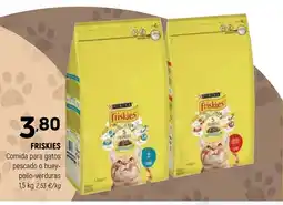 Coviran FRISKIES Comida para gatos pescado o buey- pollo-verduras oferta