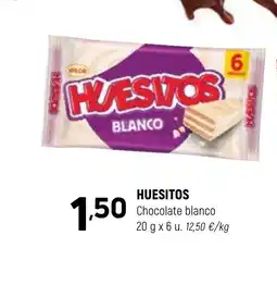 Coviran HUESITOS Chocolate blanco oferta