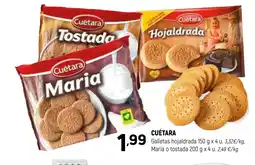 Coviran CUÉTARA Galletas hojaldrada oferta