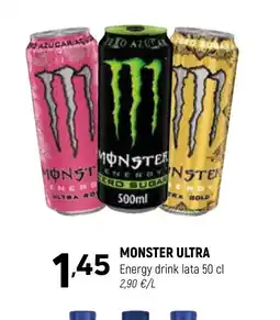 Coviran MONSTER ULTRA Energy drink lata oferta
