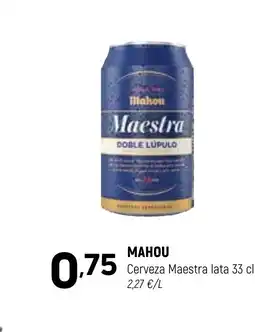 Coviran MAHOU Cerveza Maestra lata oferta
