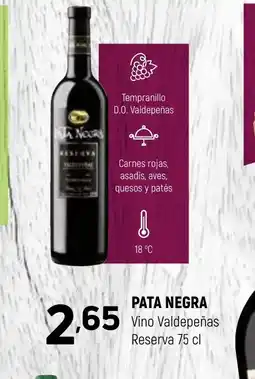 Coviran PATA NEGRA Vino Valdepeñas Reserva oferta