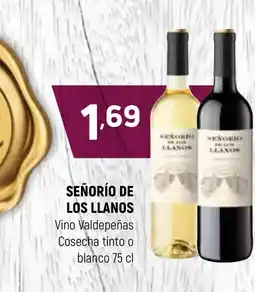 Coviran SEÑORÍO DE LOS LLANOS Vino Valdepeñas Cosecha tinto o blanco oferta