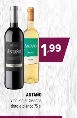 Coviran ANTAÑO Vino Rioja Cosecha tinto o blanco oferta