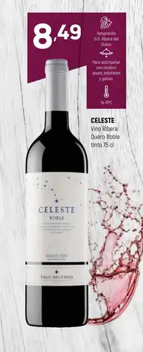 Coviran CELESTE Vino Ribera Duero Roble tinto oferta