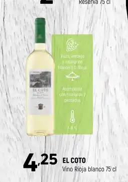 Coviran EL COTO Vino Rioja blanco oferta