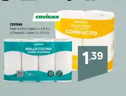 Coviran COVİRAN Papel cocina 2 capas oferta