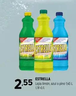 Coviran ESTRELLA Lejía limón, azul o pino oferta