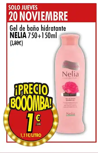 NELIA Gel de baño hidratante