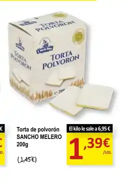 SPAR SANCHO MELERO Torta de polvorón oferta