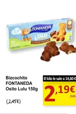 SPAR FONTANEDA Bizcochito Osito Lulu oferta
