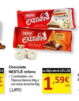 SPAR NESTLÉ Chocolate relleno oferta