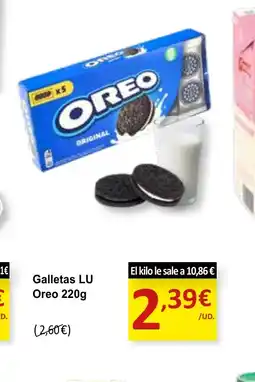 SPAR LU Galletas Oreo oferta