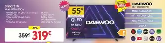 Embargos a lo bestia Daewoo - smart tv oferta