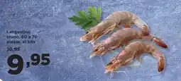 Alimerka Langostino crudo 60 a 70 oferta