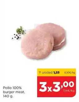 Alimerka Pollo 100% burger meat oferta