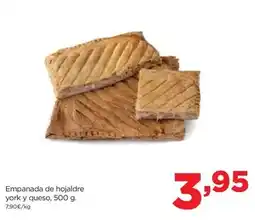 Alimerka Empanada de hojaldre york y queso oferta