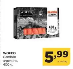 Alimerka Wofco - gambon argentino oferta