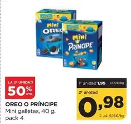 Alimerka Oreo o principe - mini galletas oferta