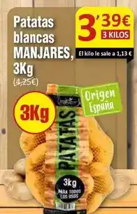 SPAR Manjares - patatas blancas oferta