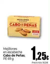 Unide Market Cabo de peñas - mejillones en escabeche oferta