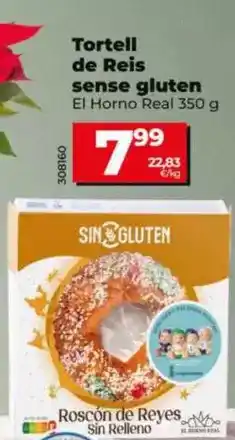Dia El horno real - roscón de reyes sin gluten 350 g oferta