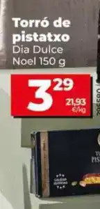 Dia Dia dulce noel - turrón de pistacho 150 g oferta