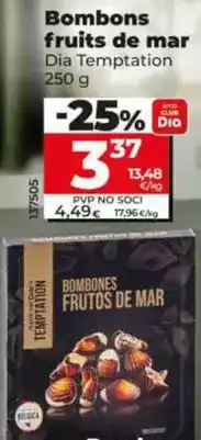 Dia Dia temptation - bombones frutos de mar 250 g oferta